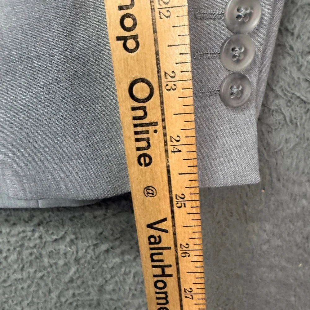 Bluffworks Presidio Blazer Mens 40R Gray Travel Sport Coat BL-BW312